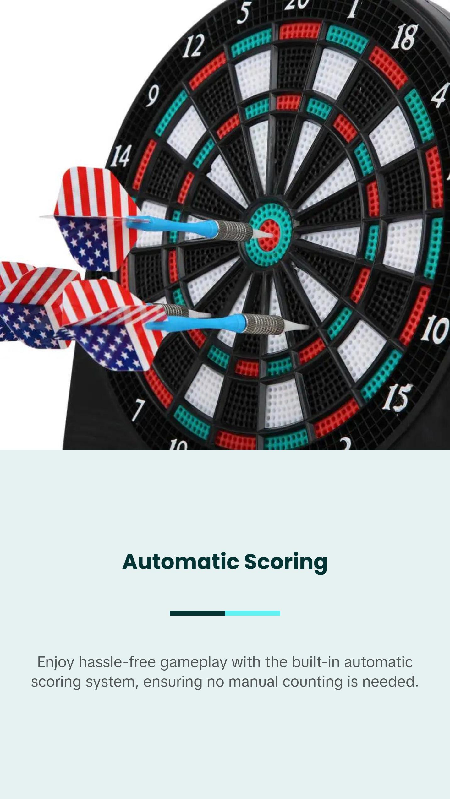 Soft Dart Board (Automatic Scoring)