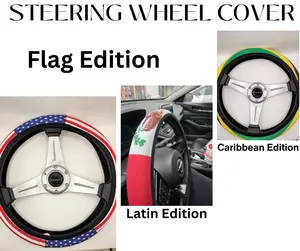 Country Flag Steering Wheel cover