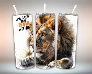 Alpha Floral-Design Energy Drinkware Flask - Portable Tumbler Water Bottle, Floral Pattern