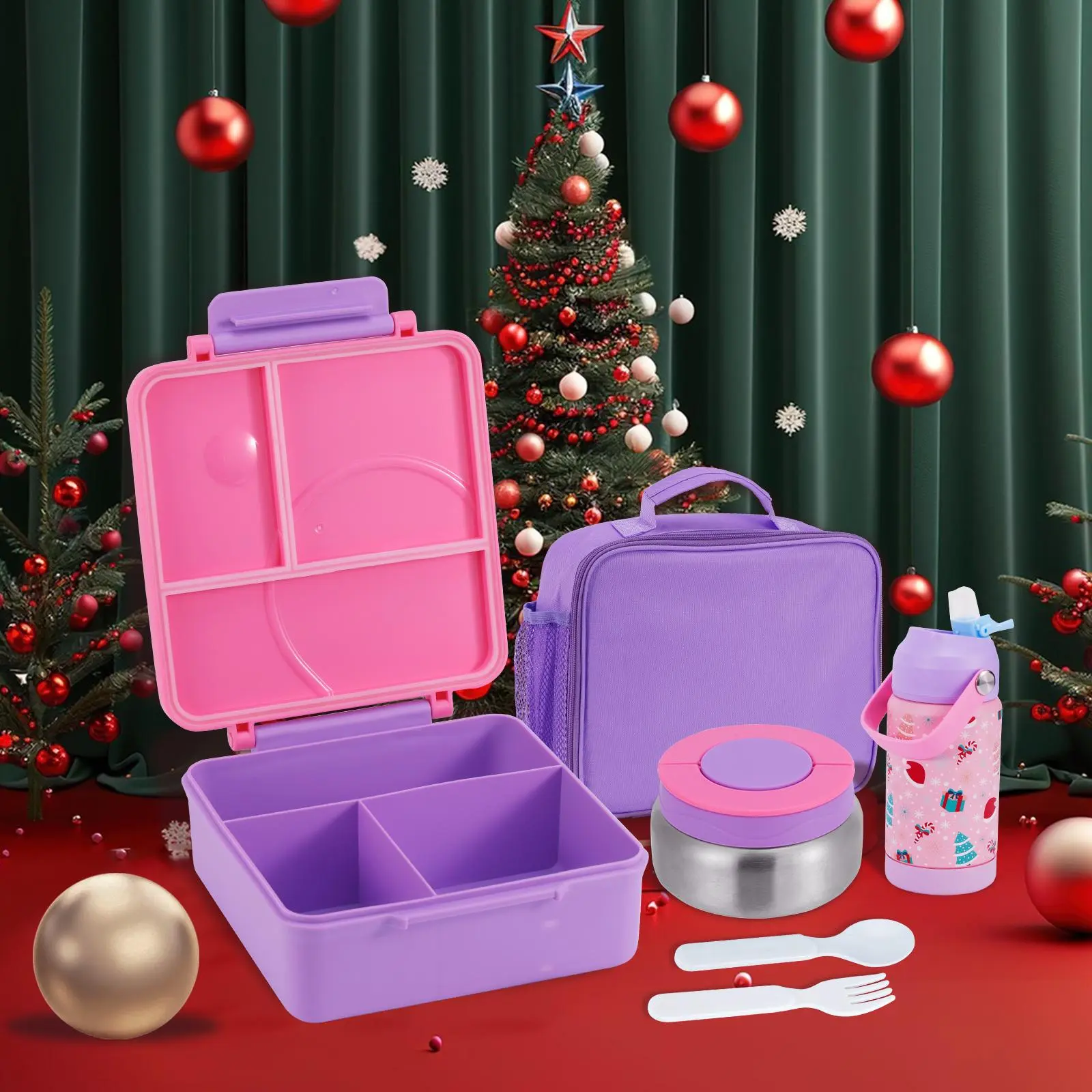 Purple Christmas Pattern