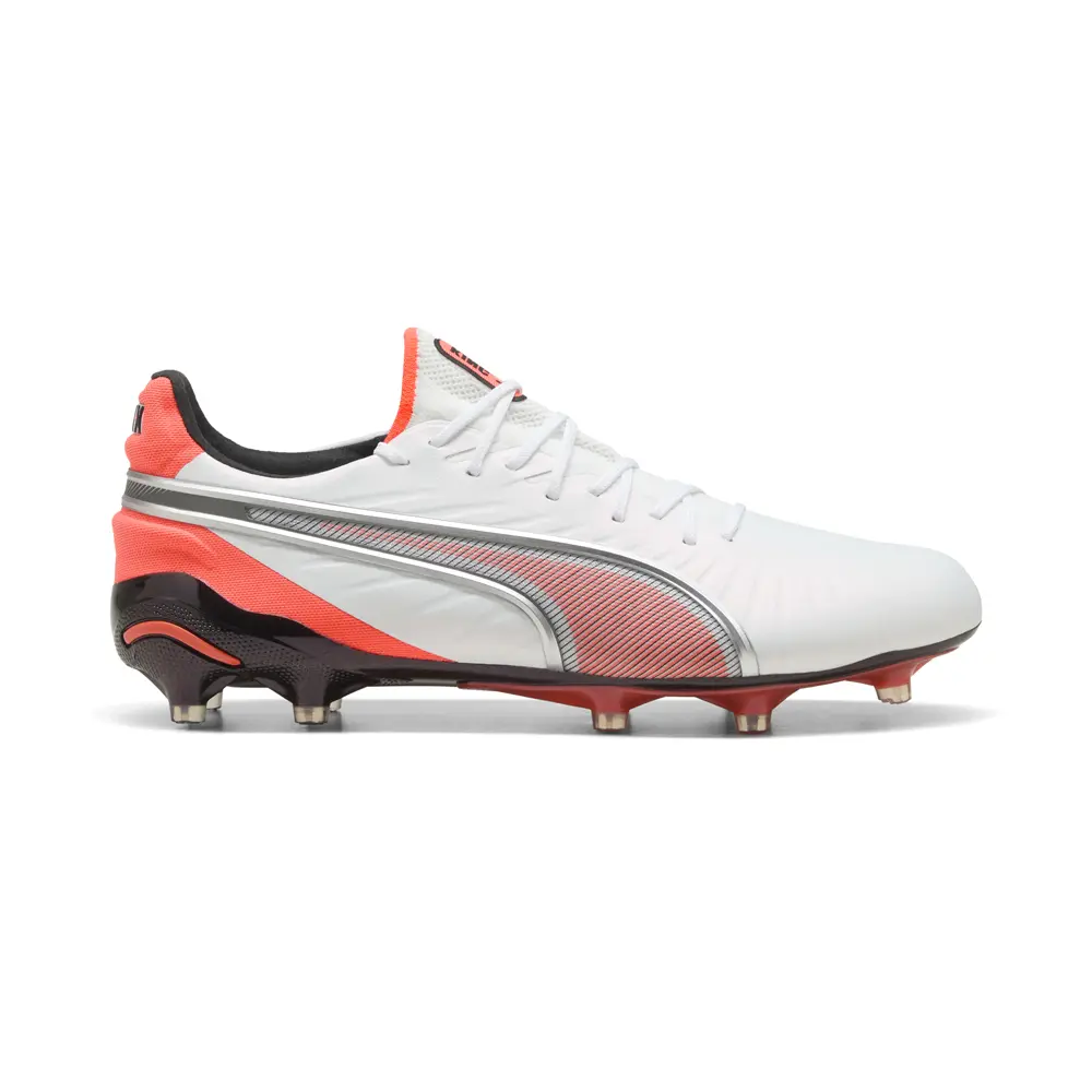 PUMA Mens King Ultimate Firm GroundArtificial Ground Soccer Cleats  - White