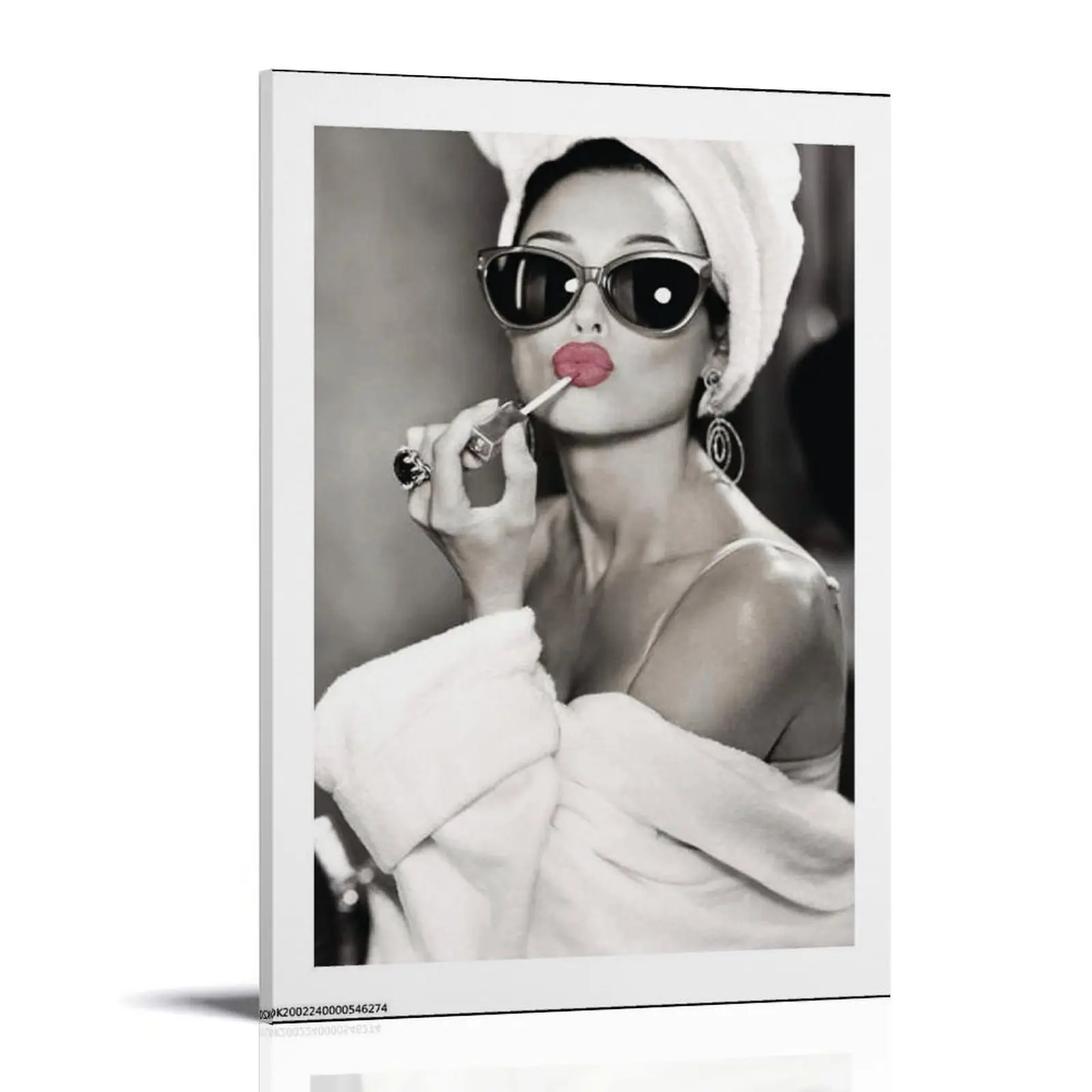 Audrey-Hepburn (8) Poster Posters Music Album Cover Posters Canvas Wall Art High-Resolution Vintage Band & Artist Prints for Room