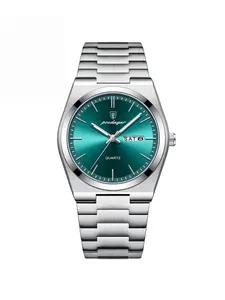 Casual Business Round Dial Analog Quartz Watch for Men, Fashion Watch for Parties and Daily Wear, Trendy Versatile & Exquisite Gift Watch with Box, Business Fashion Watches