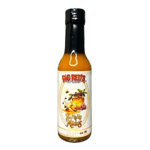 Big Red's Hot Sauce - The Mighty Midas Flavor, All Natural Chili Condiment, Gluten-Free, Low Sodium, Ambient Cooking Sauce