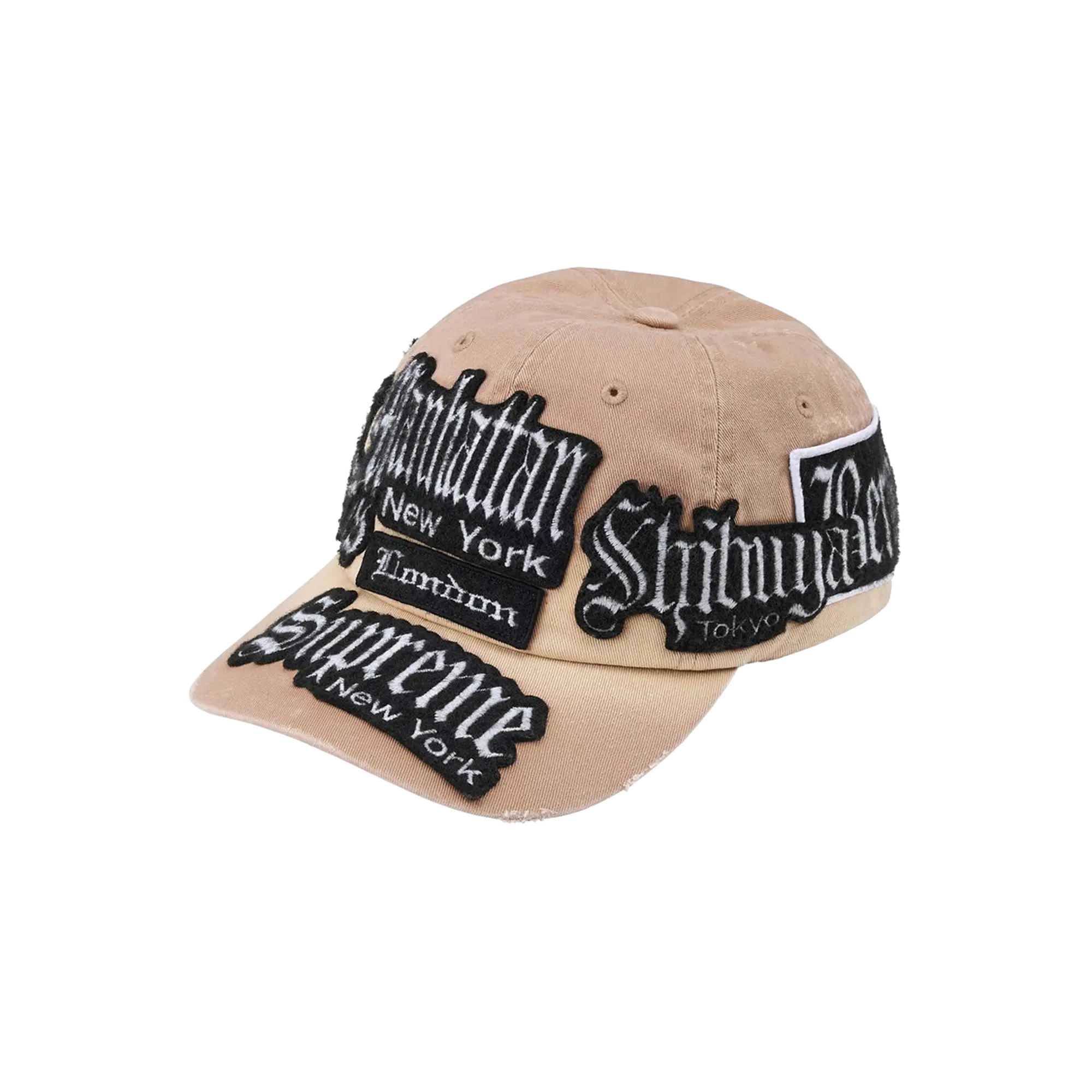 City Patches 6-Panel Hat "SS26 - Beige" SU27537