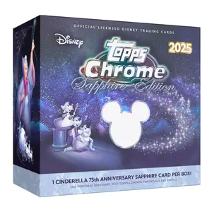 2025 Topps Chrome Sapphire Disney Hobby Box
