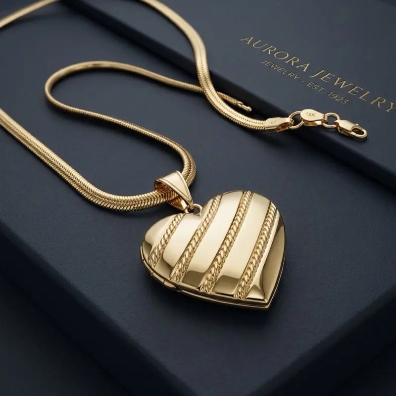 Elegant Gold-Tone Chain Necklace for Women Stylish and Durable Jewelry Accessory Available in Sizes 18”