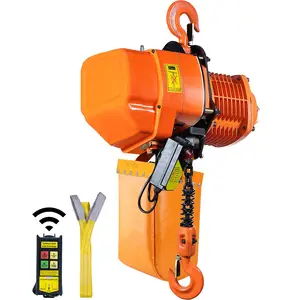 VEVOR 2 Ton Wireless Electric Chain Hoist, Summervibes,Summervibes, 4400 LBS Capacity with 20 FT Lifting Height, IP54 Protection, Three Phase Overhead Crane with G100 Chain