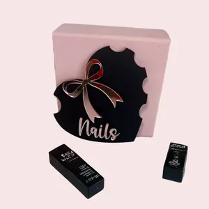 Heart Nail Photo Prop - Acrylic 1/8" Material for Glam Decor & Cute Photos - Customizable Finish - Perfect for Masks Content Setup