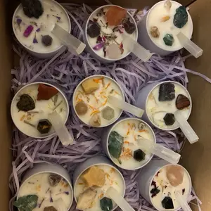 Crystal candles