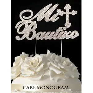 De Yi Enterprise  Silver Cake Topper - Mi Bautizo