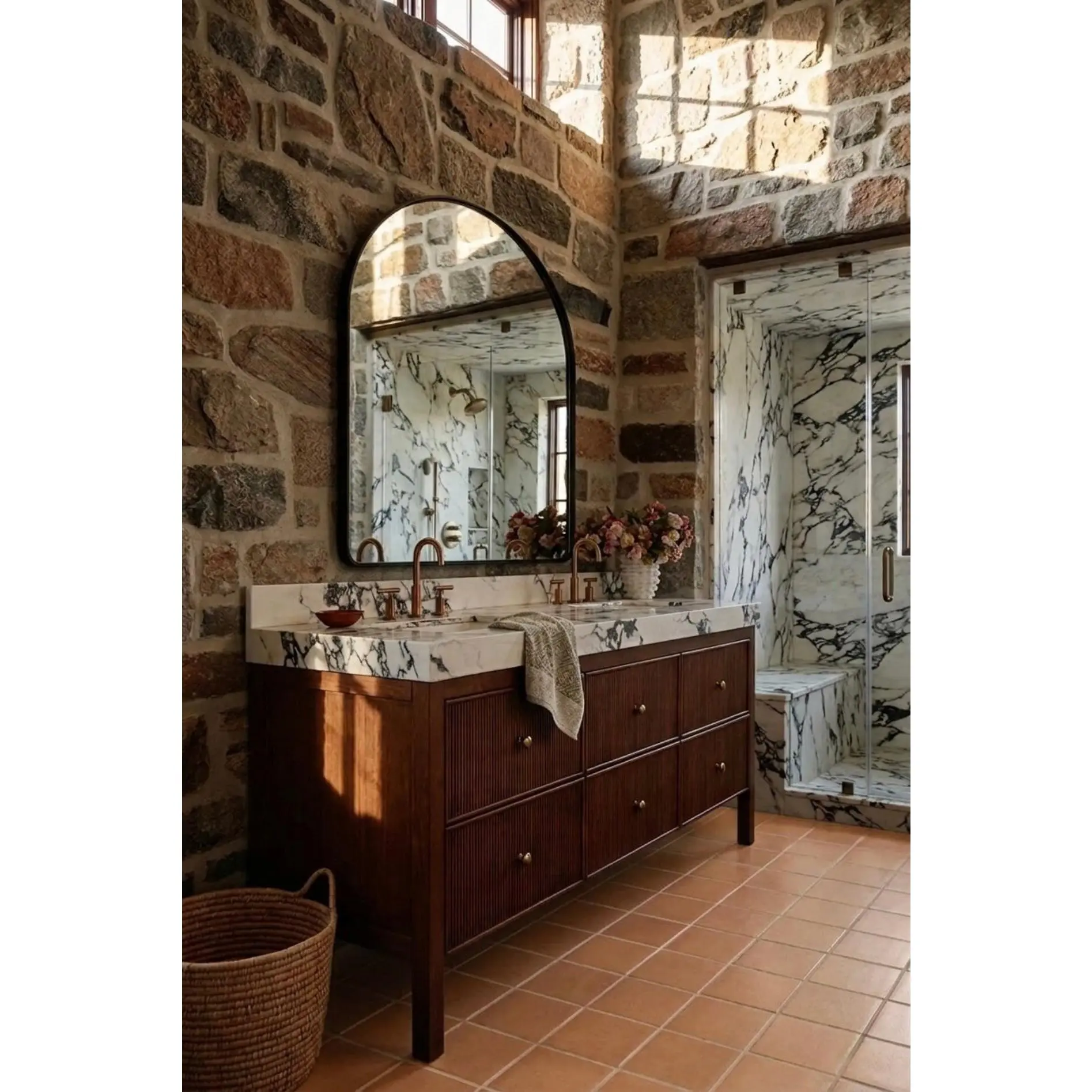 Kimberly Fluted Bathroom Vanity Kimberly Fluted Bathroom Vanity