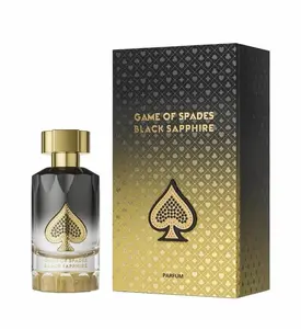 Jo Milano Paris Game of Spades BLACK SAPPHIRE Parfum 3.0 fl oz 90ml Unisex Spray Authentic Fragrance Expert 2026 Release Seductive Luxurious Scent Edp Intense
