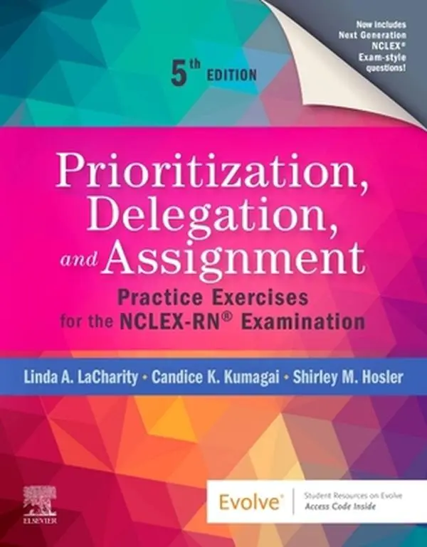 USED Book - Prioritization, Delegation, and Assignment: Practice Exercises for the Nclex-Rn(r) Examination by Lacharity, Linda A. (Paperback) - english