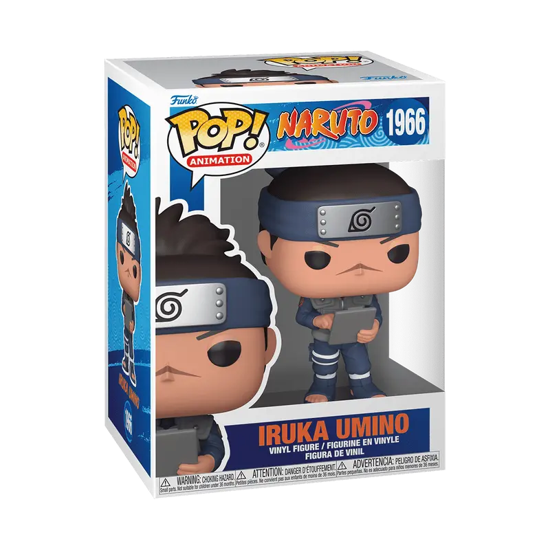 Funko POP Animation: Naruto - Iruka Umino w/ vRare Pop Protector Included