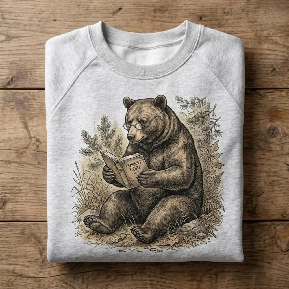Fox Sweatshirt Vintage Fox Shirt Unisex Cozy Beanie Fox Hoodie Cottagecore Graphic Tee Retro Wild Forest Animal Cute Fox Lover Gift#64