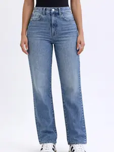 Date Night Super High Rise Dad Jean