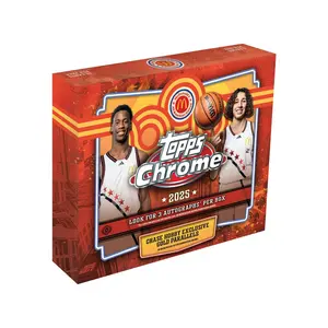 2025 Topps Chrome McDonald's All American Basketball Hobby Box (3 Autos)