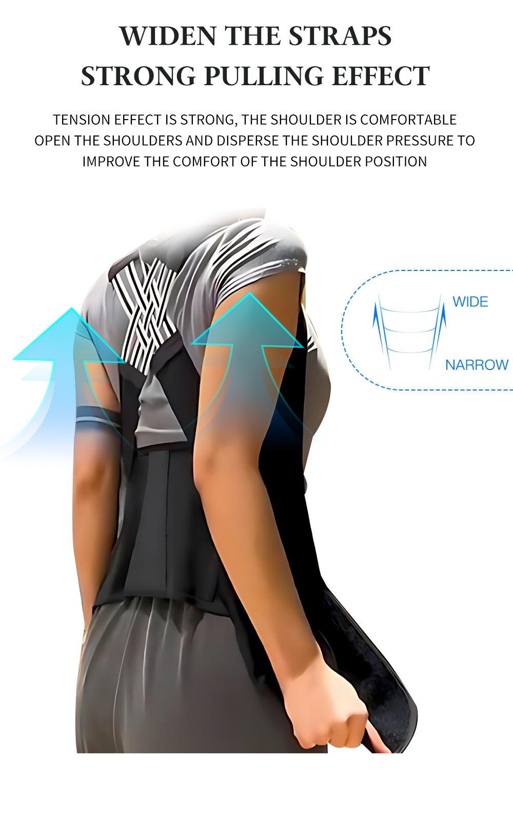 Unisex Waist & Back Support, Daily Posture Wear, Smooth Body Contour, No-Roll Comfort Style