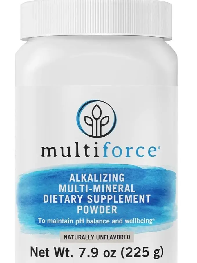 Multiforce Alkaline Multimineral Supplement. Vitamin C, Magnesium, Potassium, Calcium and Phosphorus