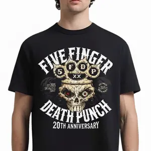 Five Finger Death Punch 20th Anniversary 2005-2025 Knucklehead T-Shirt