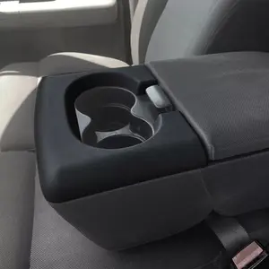 Center Console Cup Holder Pad Replacement Black Fit For 2004-2014 Ford F150 Upgraded Version