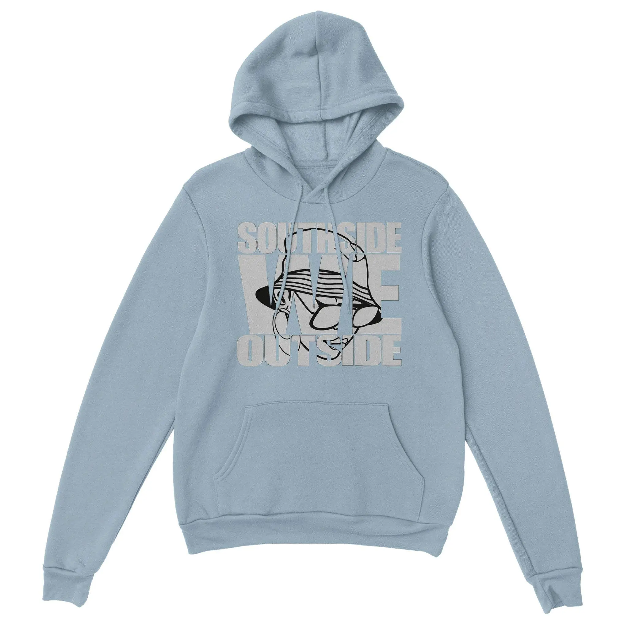 Woman's Southside We Outside Short Hair Bucket Pullover Hoodie