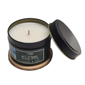 Peppermint Eucalyptus - Hot Springs Eucalyptus Scented Candle