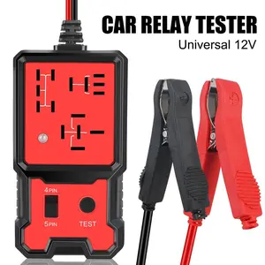Car Automotive Relay Tester, Car Circuit Tester, Portable Battery Diagnostic Checker Tool, Professional Car Diagnostic Test Kit Supports 12V Only