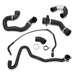 Radiator Coolant Water Hose Pipe Kit for 07-10 BMW 335i 135i 335xi 6 Hoses