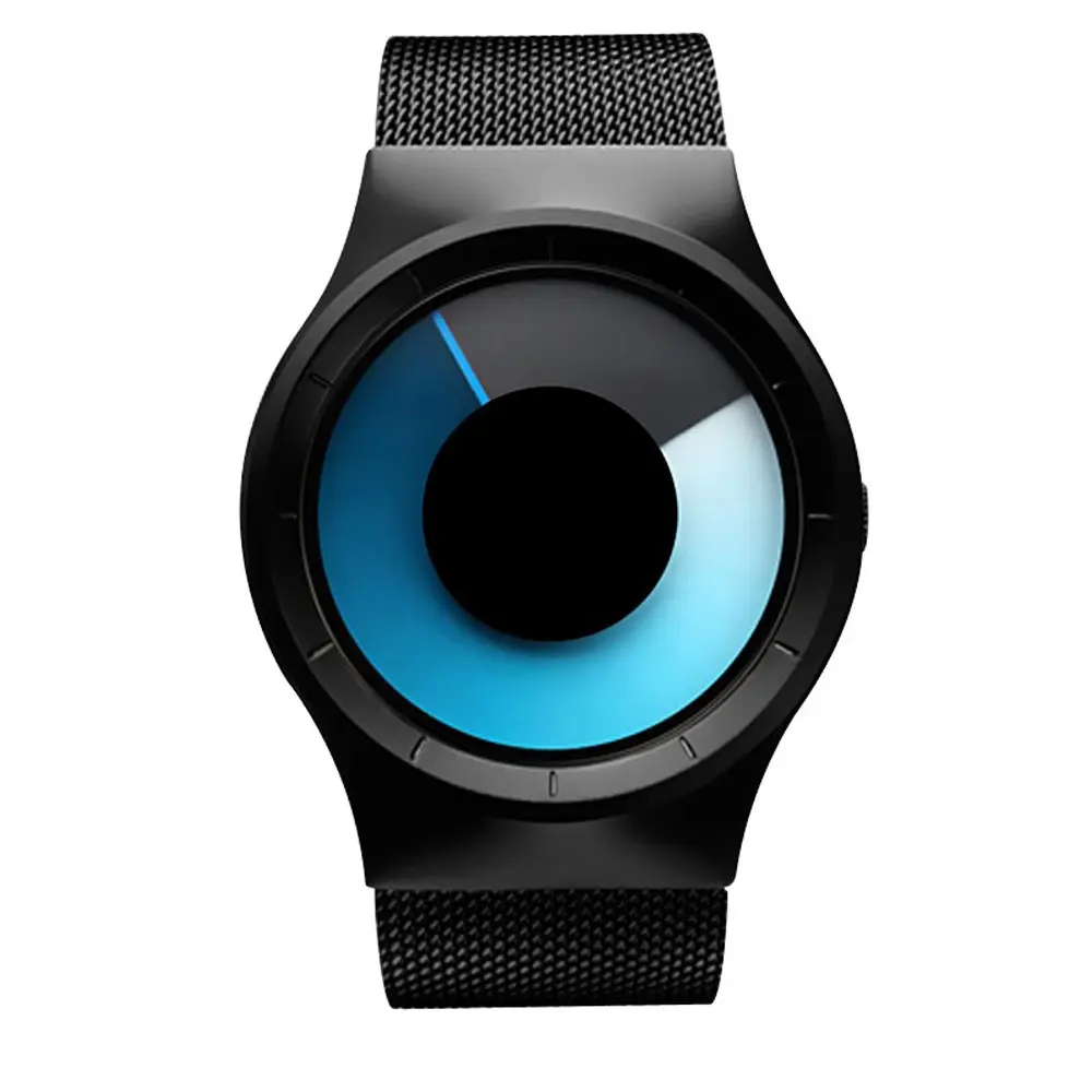 Technology Casual All-Match Vortex Starry Sky Rotating Steel Belt Men's Watch