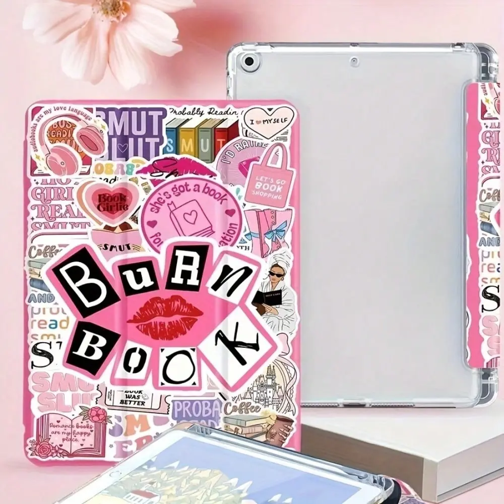 Personalized Collage Pattern Tri-Fold Flip Case with Pen Slot & Stand, Shockproof Lightweight Premium Protection Smart Cover for iPad 10/11th Gen/10.2"/Pro 11" & Galaxy Tab S9 FE+ 12.4" Series