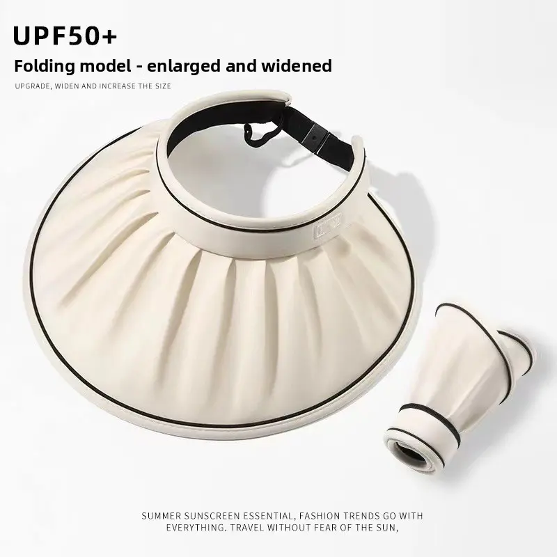 Ice silk sunscreen hat women's summer headband outdoor sun hat big brim shell hat UV protection face hat Ice silk sunscreen hat women's summer headband outdoor sun hat big brim shell hat UV protection face hat