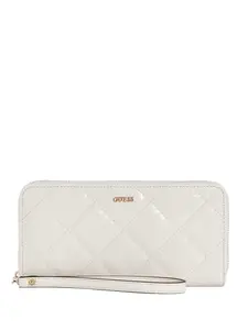 GUESS Female Libby Large Zip-Around Wallet