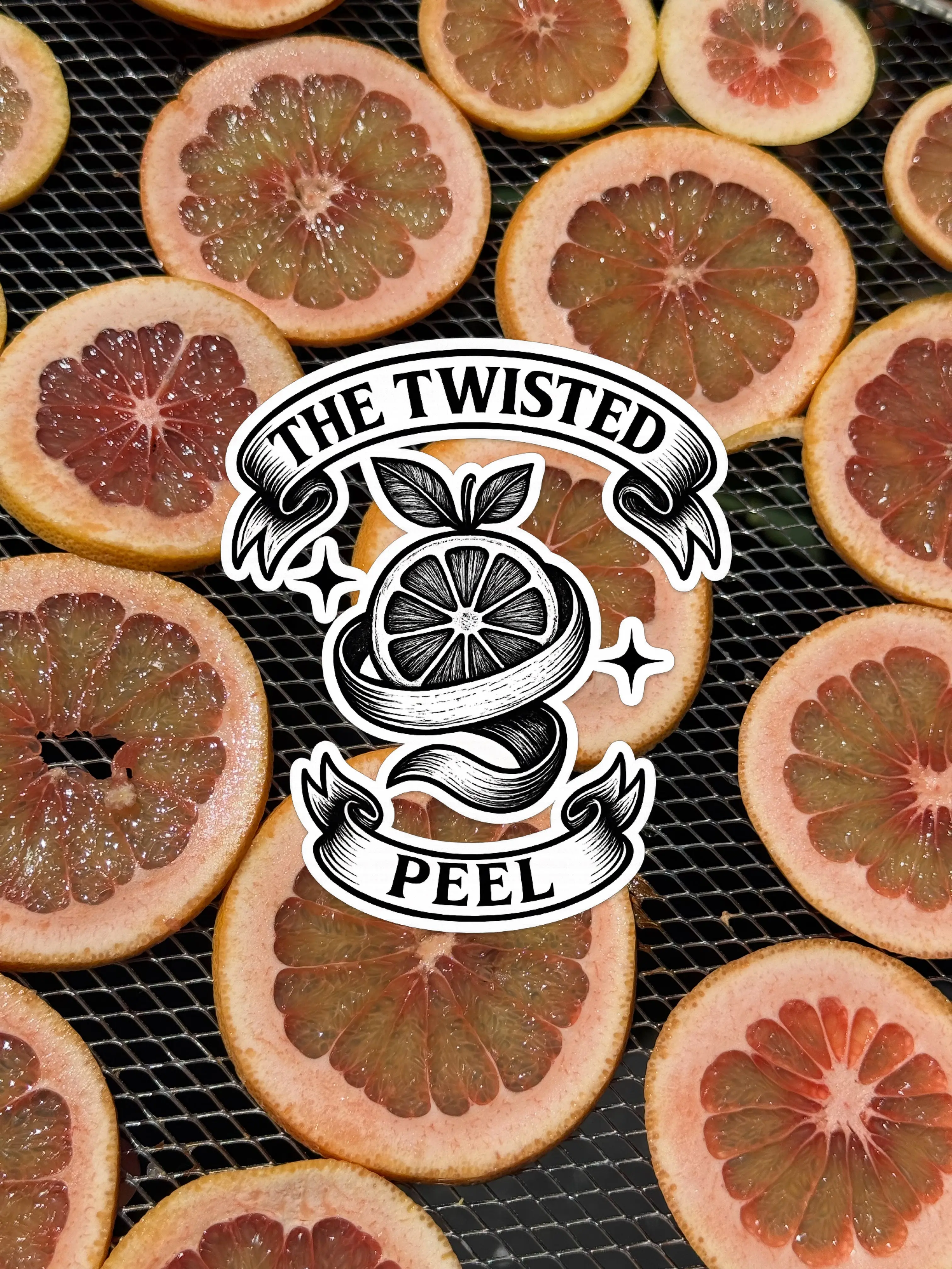 Dehydrated Grapefruit Wheels