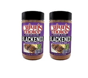Blackened Seasoning & Rub Duo Pack by Cajun's Choice