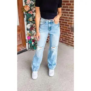Raleigh 90's Straight Jeans | Judy Blue