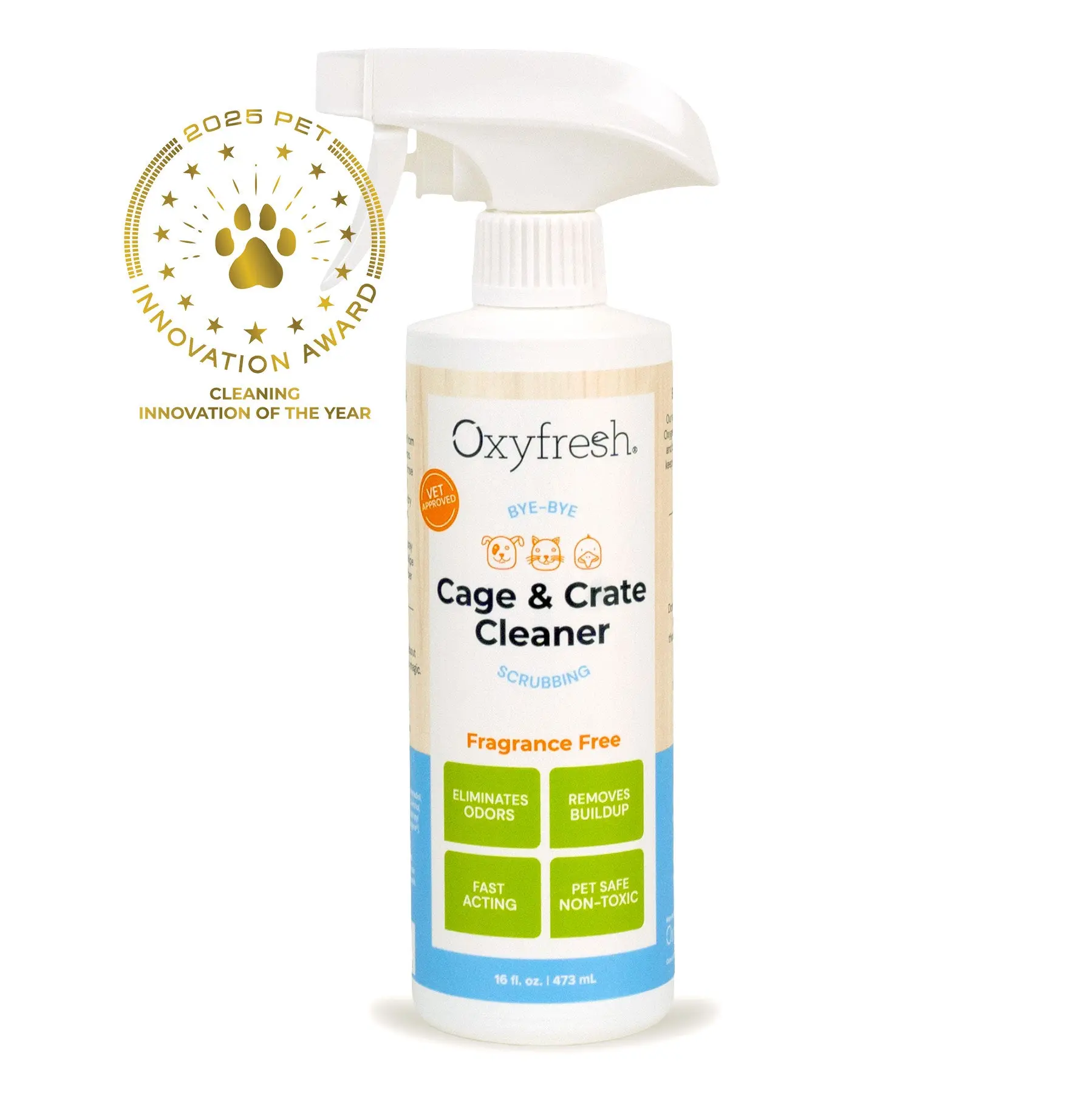 Advanced Pet Cage & Crate Cleaner - Streak-free & Eliminates Odors Advanced Pet Cage & Crate Cleaner - Streak-free & Eliminates Odors