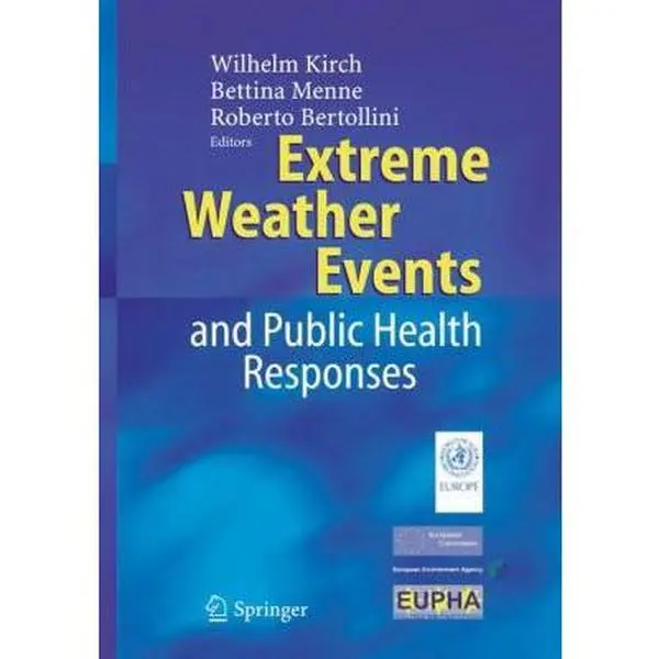 USED Book - Extreme Weather Events and Public Health Responses (Hardcover) - english