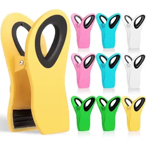 10 Pack Clips - Chip, Bag,  Clips for Storage & Fridge, Snack, Kitchen, Packages