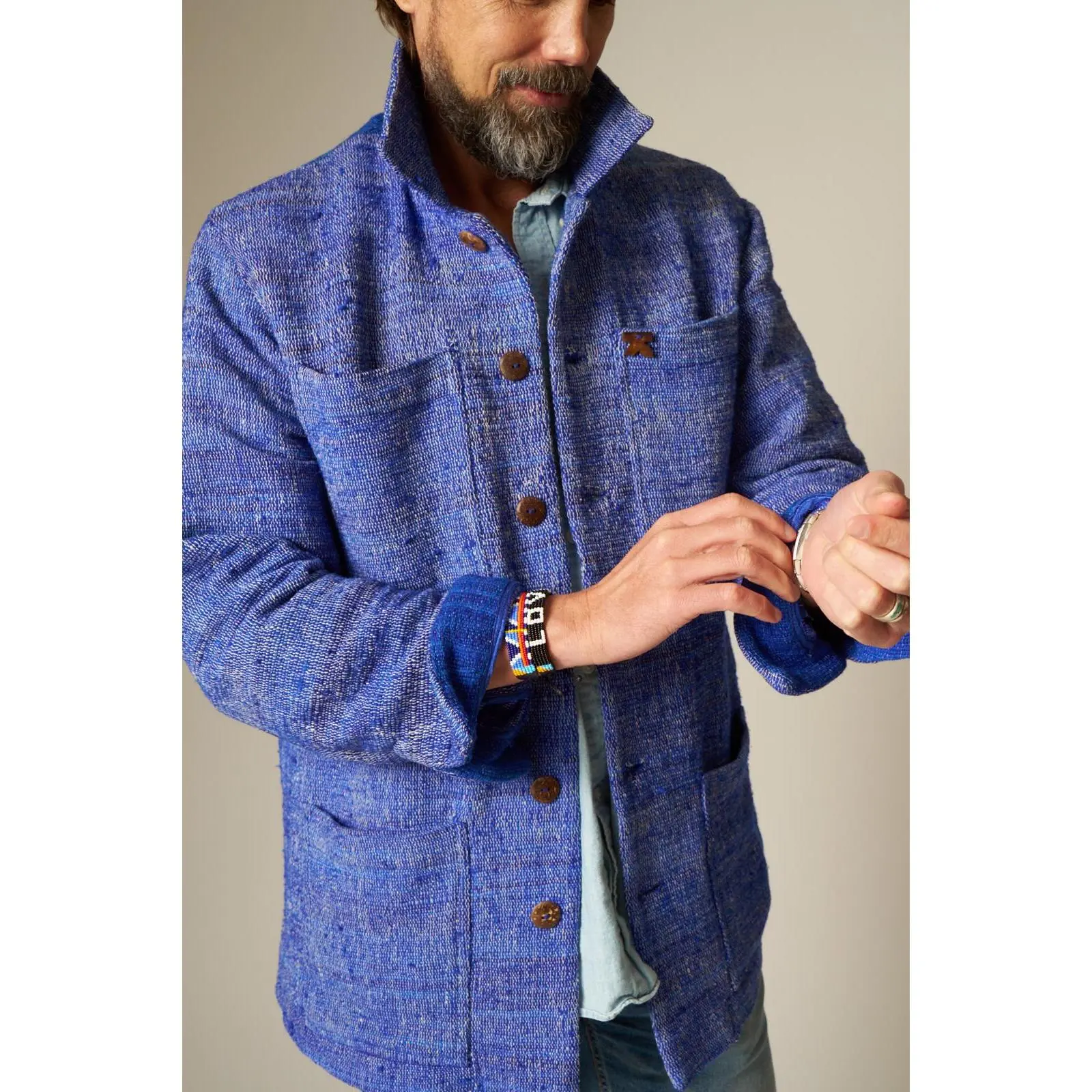 Unisex Workman Jacket - Cobalt