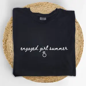 ChicCotton Engaged Girl Summer Comfort Colors Shirt, Future Mrs T-shirt, Wedding Engagement Graphic Tee, Gift for Fiancee Clothing