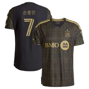 Unisex Soccer LAFC MLS Club Son Heung-Min 7 Playoffs 2026 Primary Kit Replica Jersey - Black