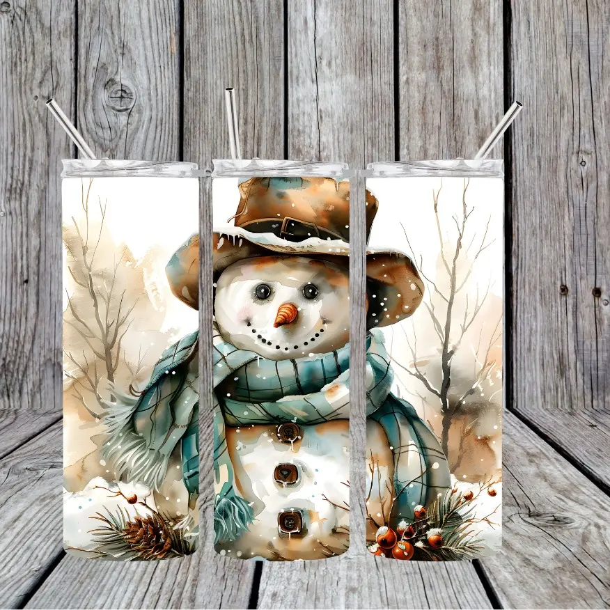 Blue and Brown Scarf 