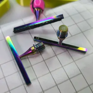 NEW 15 AND 25 THREADED RAINBOW THIN TIPS - MYOWA DIAMOND PAINTING TOOLS FOR MULTIPLACING DIAMOND ART.