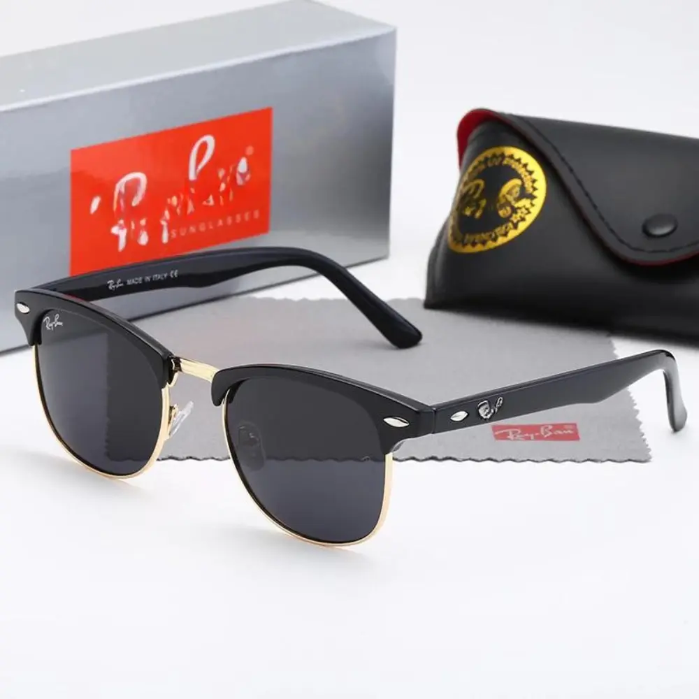 Retro Square Sunglasses for Men Women UV400 Designer Eyewear Driving Travel Outdoor