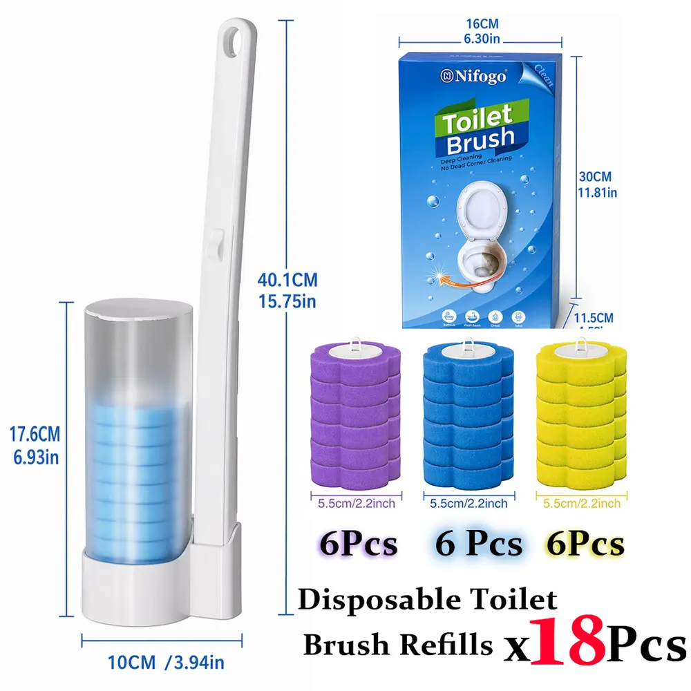 Toilet brush 01 +18 Refills