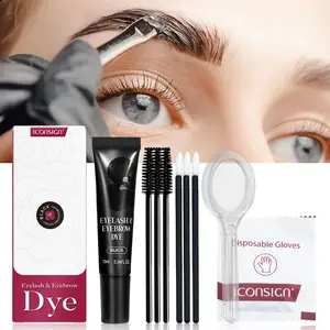 2 in 1 Eyebrow Staining Cream, Long Lasting Eyebrow Dye Kit, Natural Eyebrow Dyeing Cream, Eye Brow Makeup Tool for Women, Cosmetic, Eyebrow Tinting Cream, Eyebrow Dye Paste