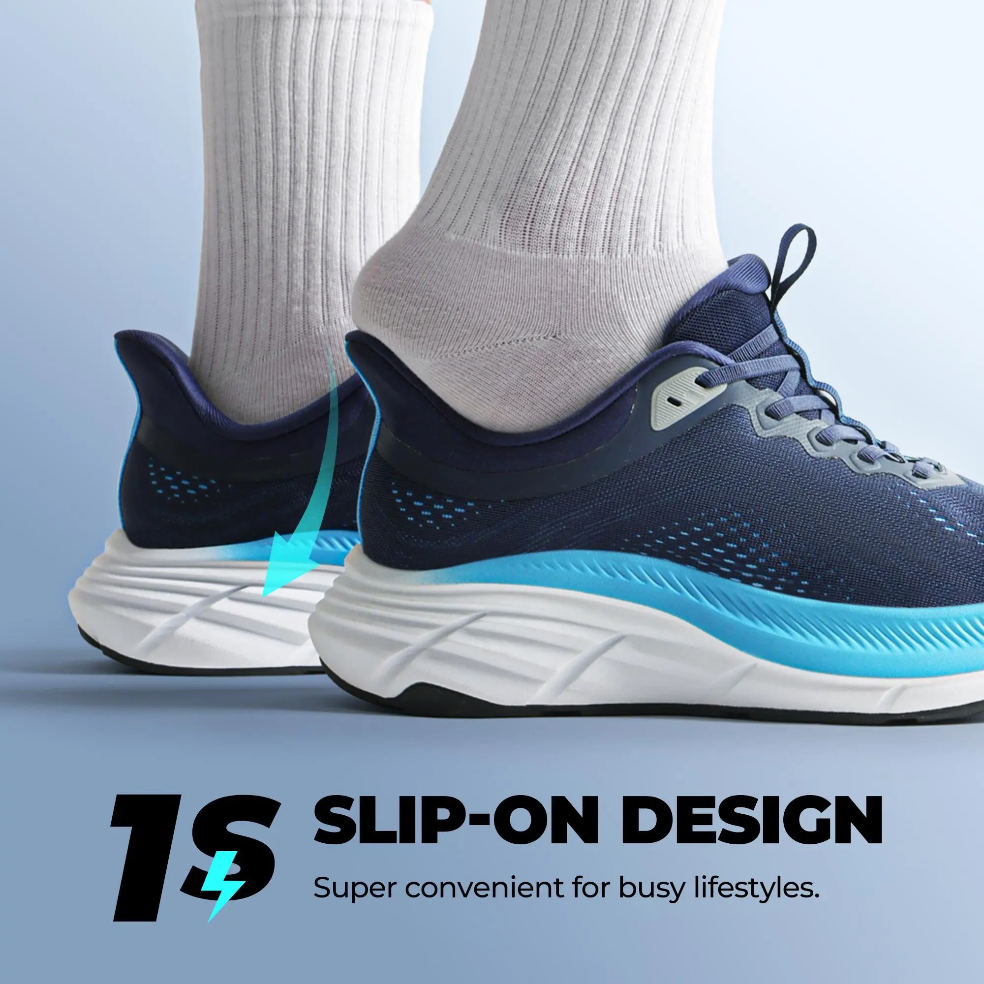BLUE—Slip-On
