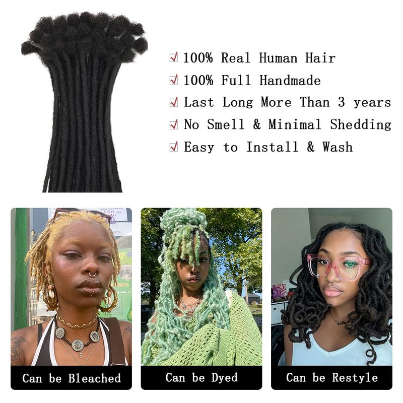 ACLOC 2pack Dreadlock 0.5mm Crochet Hook for Locs Rat Tail Comb Interlocking Tool for Locs Applicable for Loc Extension Repair instant  dreads